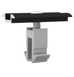 MC Set Domeclamp 30 - 50 mm Black Universal