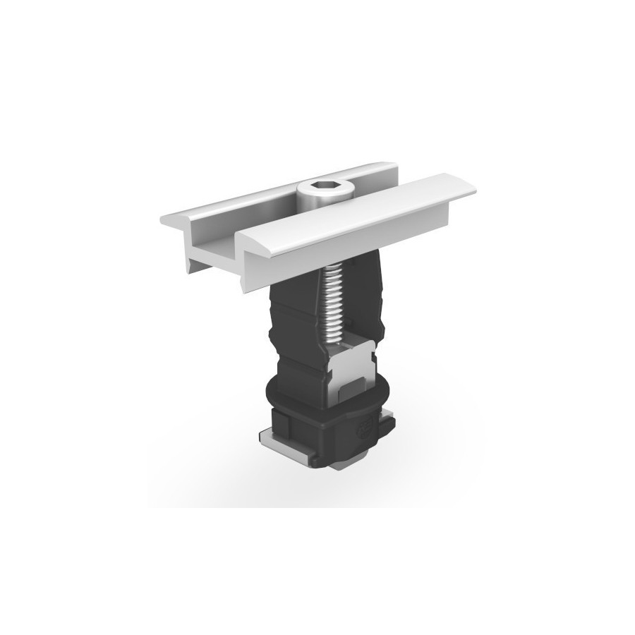 Set of Clamp 25 - 40 Silver