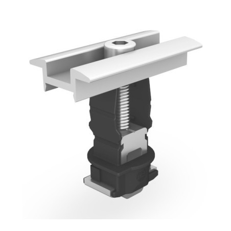 Set of Clamp 25 - 40 Silver