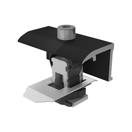 EC set Clamp 25 - 40 mm Black