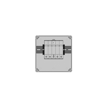 Surge protection box 2 MPPT, type 2