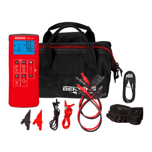 Installation tester PV 1-1 +