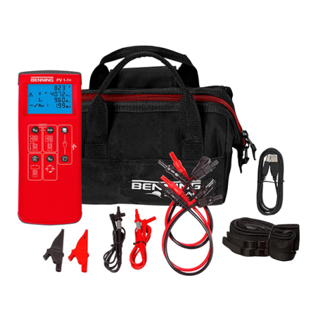 Installation tester PV 1-1 +