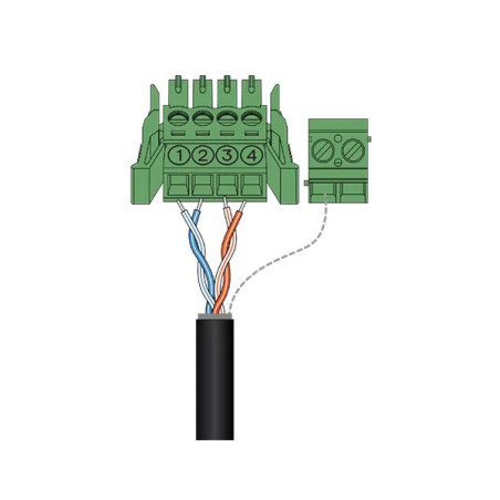 CTRL-BL-EU-01, COM CABLE, 100M