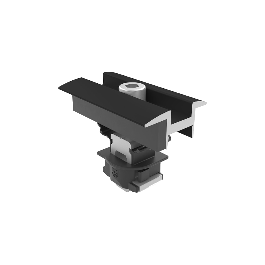 WallpV FacadeClamp MC Set 25-40 Black