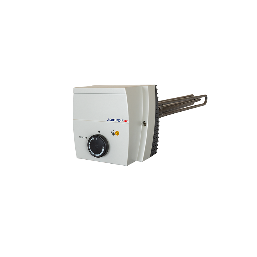 Screw-in heater Ahir-bi-op-9.0, Square Housing