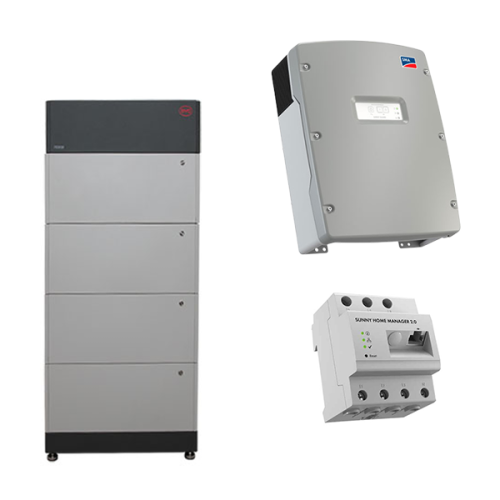 B-BOX LVS 16.0 (16 kWh) + SI 6.0H ALU-WHITE