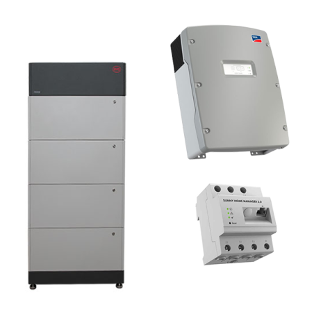 B-BOX LVS 16.0 (16 kWh) + SI 6.0H ALU-WHITE