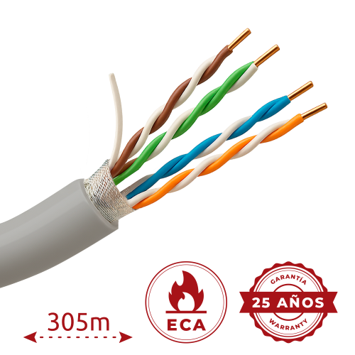 F-utp5e-305-PVC ECA
