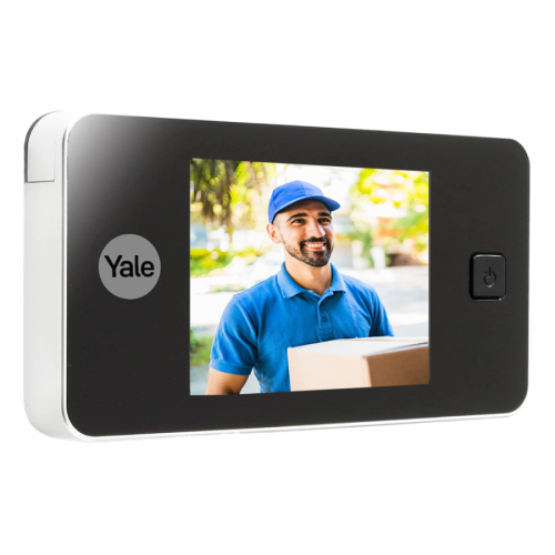YALE-DOORVIEWER500-SILVER