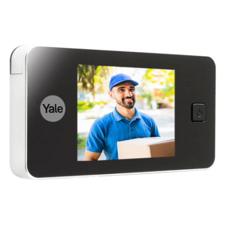 YALE-DOORVIEWER500-SILVER