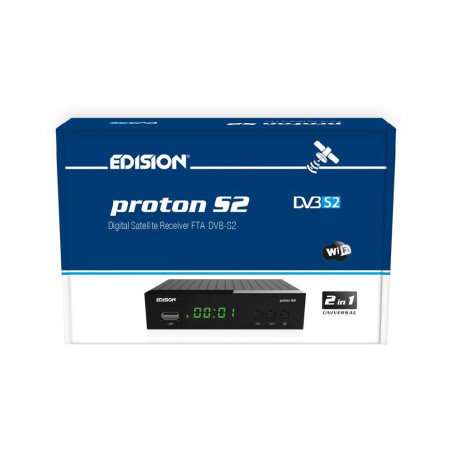 Edision Proton S2 LED DVB-S2 FTA