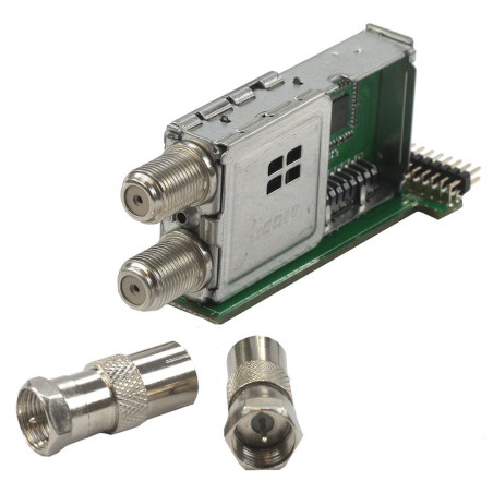 QVIART PnP DVB-T2/C Hybrid tuner voor Lunix3 4K opop