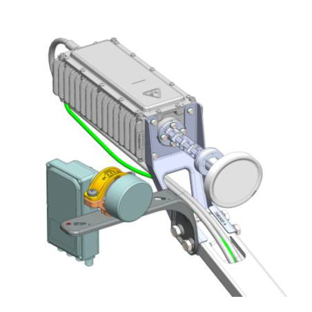 Astra2Connect Ka band DTH 23.5/19.2 bracket