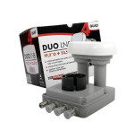 M7 DUO Quad LNB 19.2+23.5 65cm 4.3gr