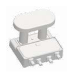 Relook Re-43QMD80 DUO Quad LNB 19 + 23.5 for 80 cm 4.3gr