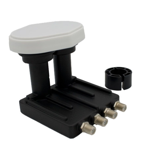 GT-SAT GT-QDMO3 DUO Quad LNB 19 + 23.5 for 60 cm 4.3gr.