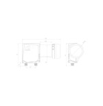 Inverto IDLT-TWL412-ULTRA-OPN HGLN Ultra Twin 40mm PLL LNB