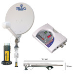 Teleco Voyager Digimatic SM 85cm + DSF90E HD BX, Short mast