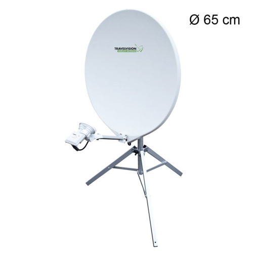 Travel Vision R7 Duo 65cm Fully automatic Portable Satsystem