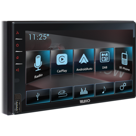 Teleco T-CPA70 2-DIN Android 10 Multimedia DAB+,Teleco T-CPA70 2-DIN Android 10 Multimedia DAB+