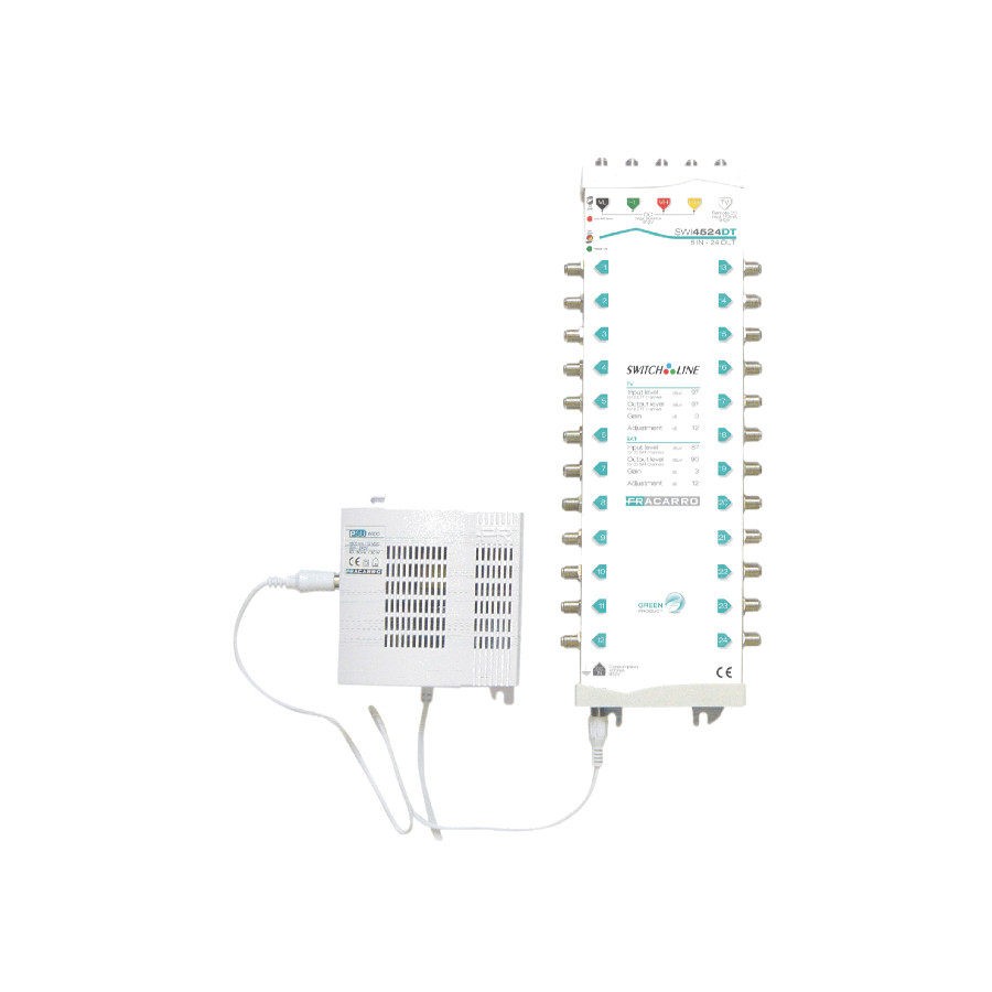 Fracarro Swi4524dt Multiswitch 5 in 24 out opop