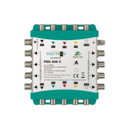 Polytron PSG 508 C Multiswitch cascade 5 in 8 uit