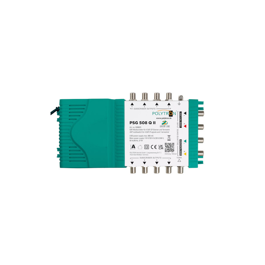Polytron PSG 508 Q II Multiswitch 5 in 8 uit