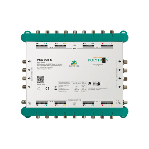 Polytron PSG 908 C Multiswitch Casacde 9 in 8