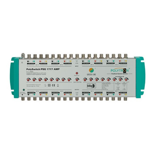Polytron PSG 1717 AMP 17 in 17 out, multiswitch line reinforced