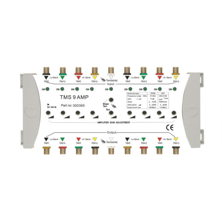 Triax TMS 9 AMP multiswitch versterker opop