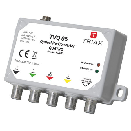 Triax TVQ 06 Opto Re-converter Quattro