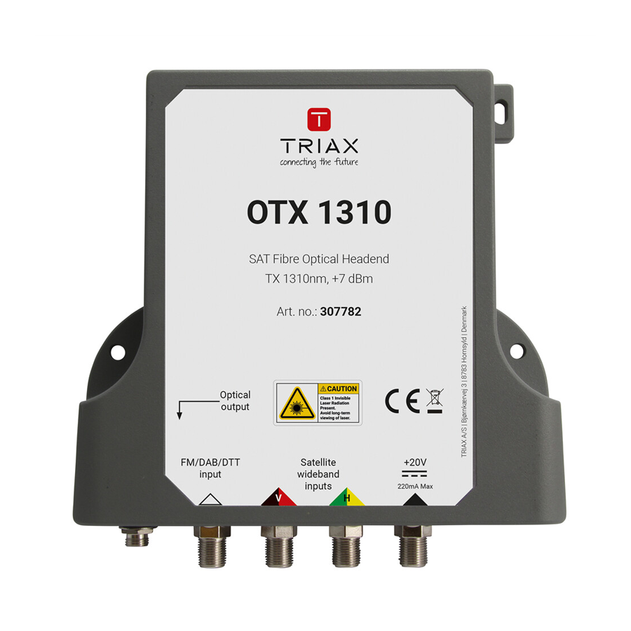 Triax OTx KIT 1310, OTx + WideBand H/V LNB