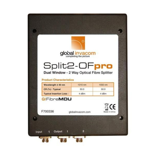 Global Invacom Split 2OPRO Optical Splitter 2-fold