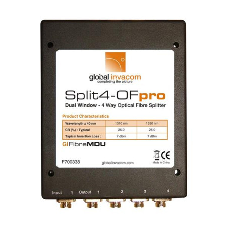 Global Invacom Split 4opro Optical Splitter 4-fold