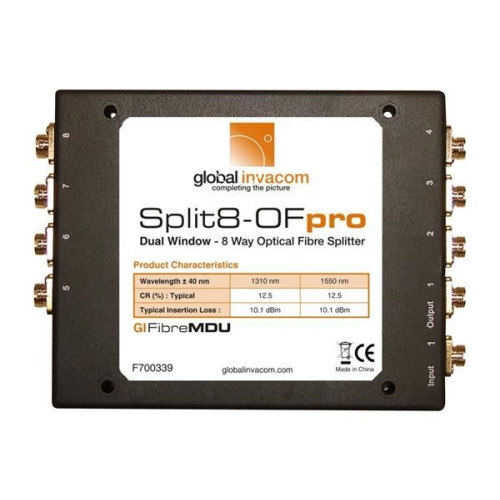 Global Invacom Split 8opro Optical Splitter 8-fold