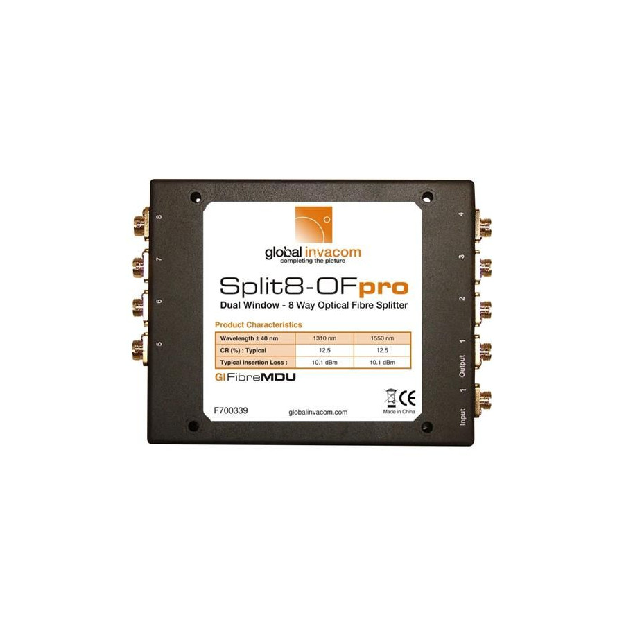 Global Invacom Split 8opro Optical Splitter 8-fold