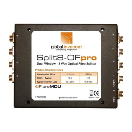Global Invacom Split 8opro Optical Splitter 8-fold
