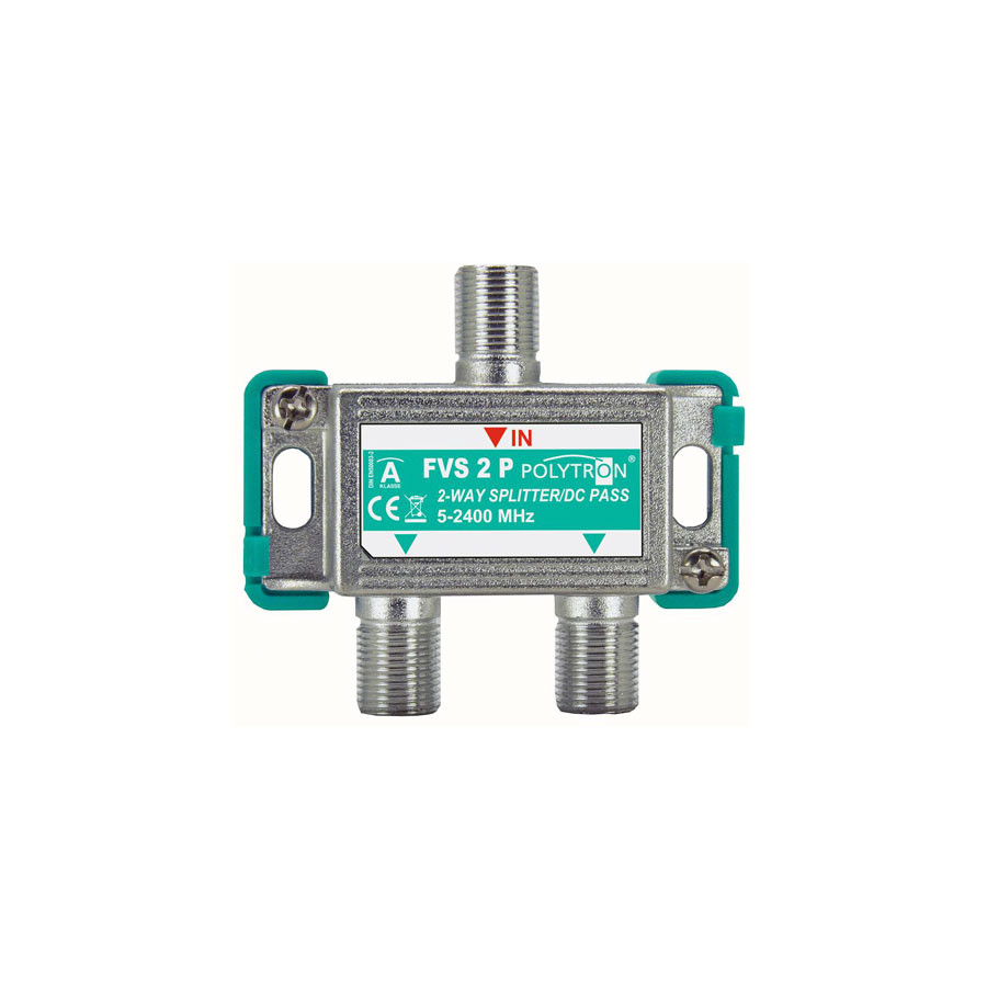 Polytron FVS2 F-Splitter 2-Domig 5-2400 MHz