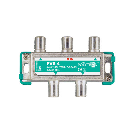 Polytron FVS4 F-Splitter 4-Domig 5-2400 MHz