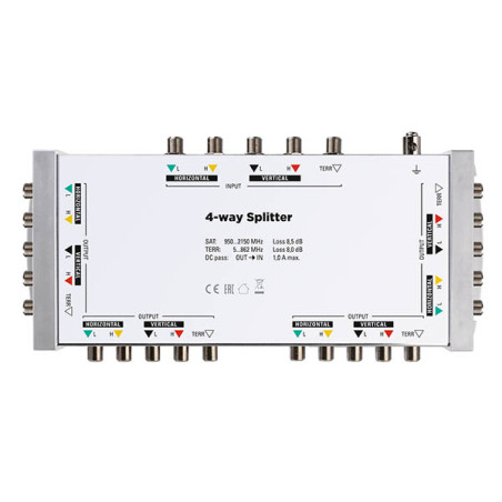 Polytron PSG 520S 4-way distributor for cascade 5 in, 4x 5 out