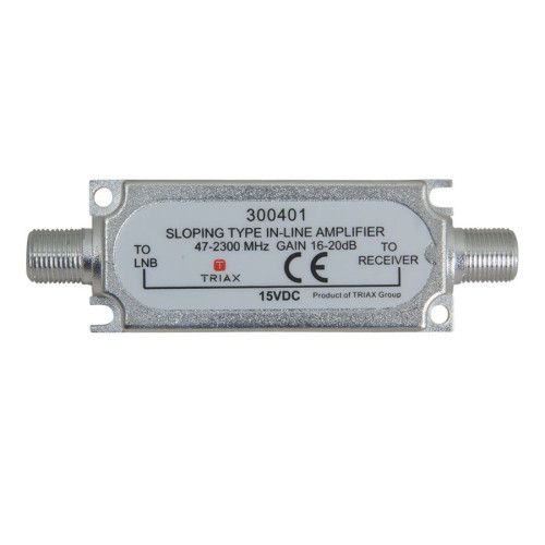 Triax Sat lijnversterker, 16-20dB, 47-2300 MHz