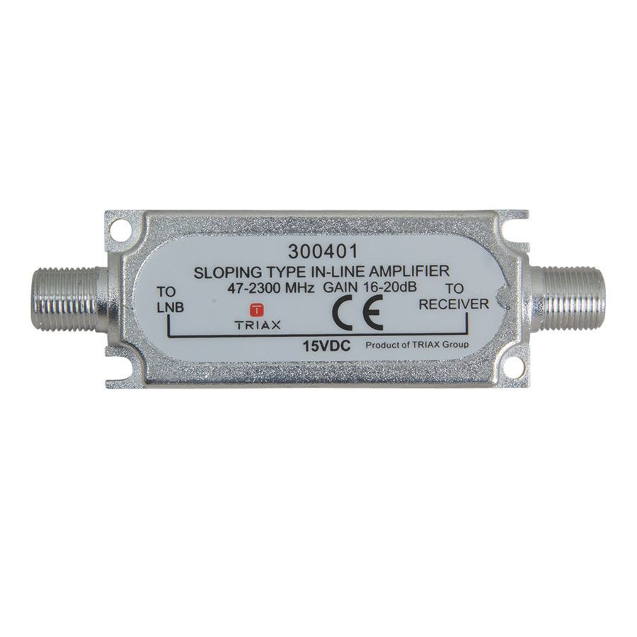 Triax Sat lijnversterker, 16-20dB, 47-2300 MHz