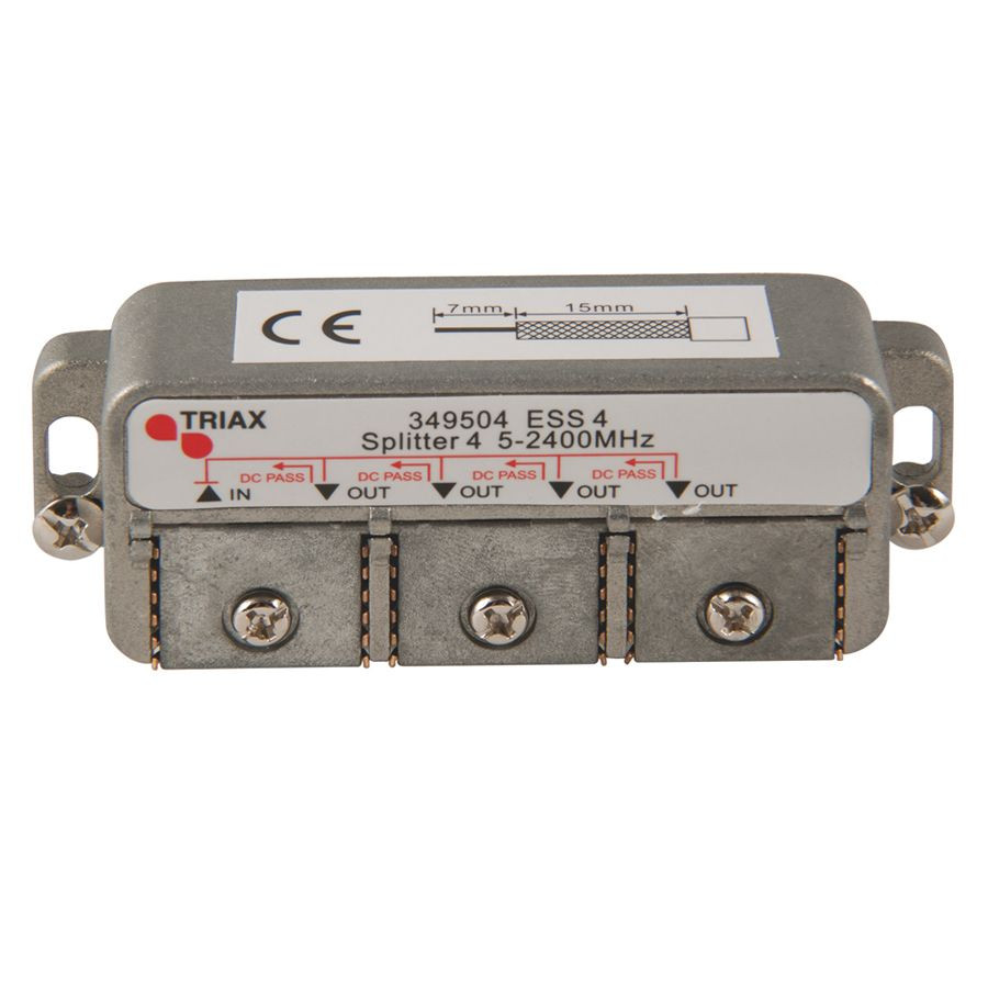 Triax ESS 4 splitter 4-fold, 5-2400 e-tech opop
