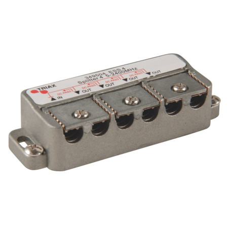 Triax ESS 4 splitter 4-voudig, 5-2400 E-TECH opop