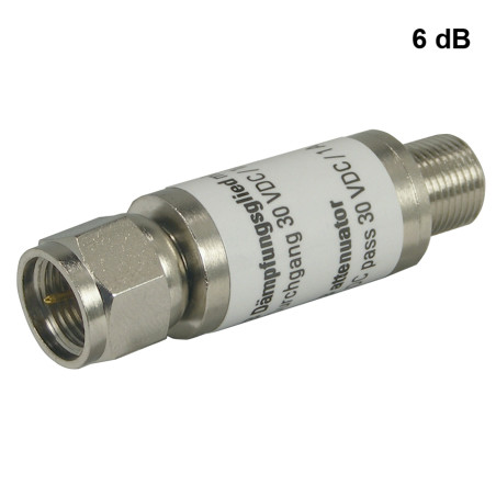 Polytron DGF 6 DC, 6 dB Sat. Damper 4-2150 MHz F connector