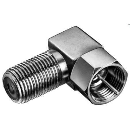 F connector perpendicular