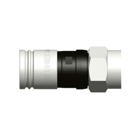 PPC EX6-51 / 83 compression F connector Short H125, CX9, CX12, K799