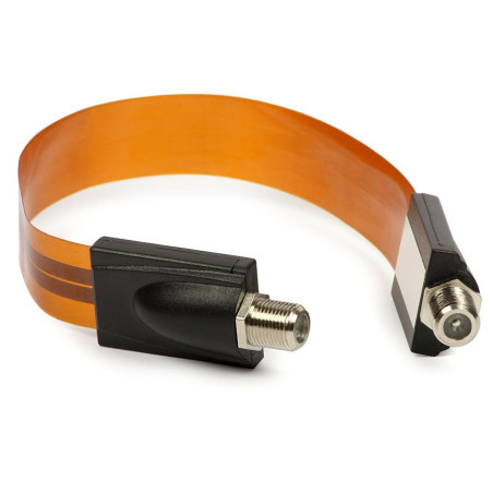 Window coax brown 30cm super flat