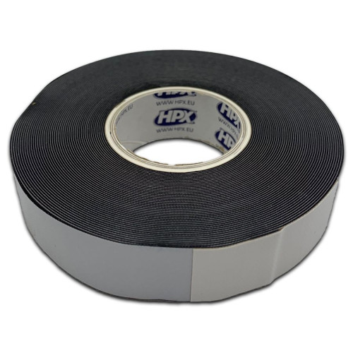 Vulcaniserende tape 19mm 10mtr zwart